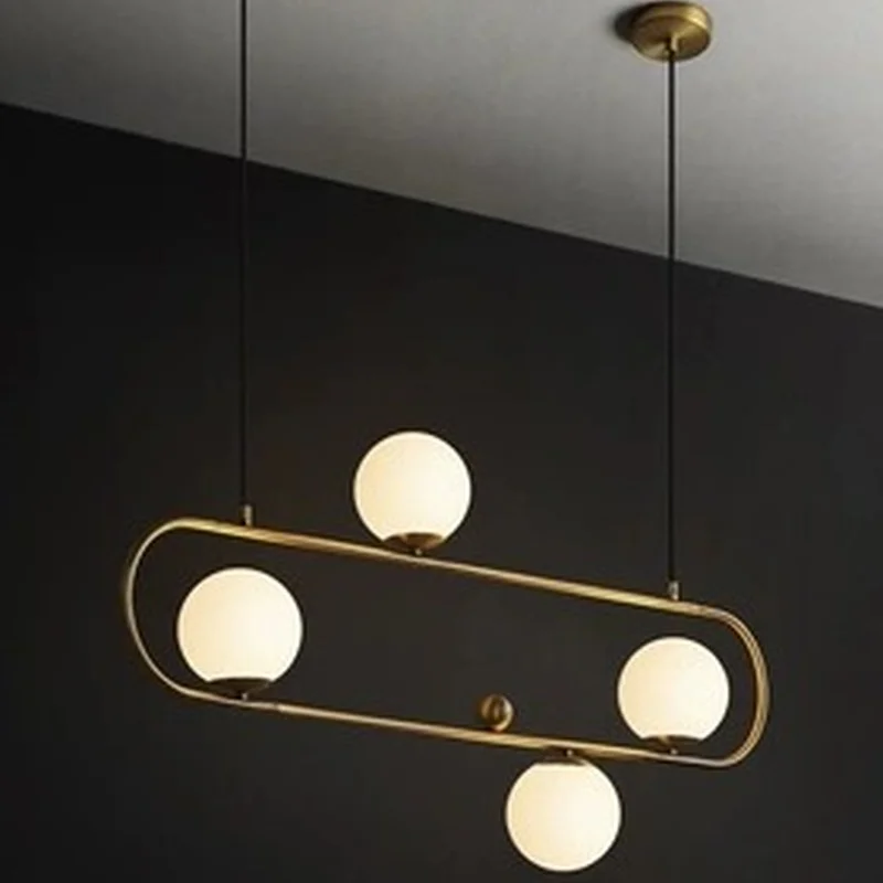 Nordic Designer Loft Pendant Light Retro Industrial Geometry Creative 