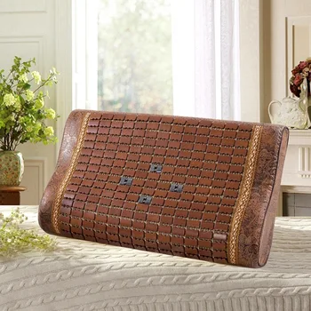

Orthopedic Cervical Pillow Magnetic and Cool Summer Bamboo for Sleeping Neck Body Cushion Massage Pillow