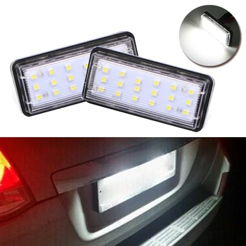 

6500-7000K LED License Plate Light Lamp For Toyota J100 J120 J200 Land Cruiser Prado Truck Plate Lights