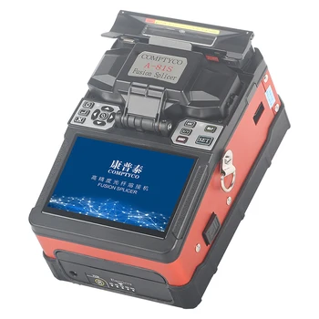 

A-81S Automatic Fusion Splicer Machine Orange COMPTYCO Fully Fiber Optic Fusion Splicer Fiber Optic Splicing Machine