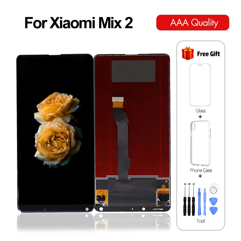 Для XiaoMi Mix 2 ЖК-дисплей с сенсорным экраном дигитайзер для mix дисплей Mi Pantalla экран
