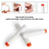 100pcs For Nerf Bullets EVA 7.2cm White Luminous Soft Bullet Hollow Hole Head for Nerf Toy Gun Accessories for Nerf Blasters ► Photo 3/6