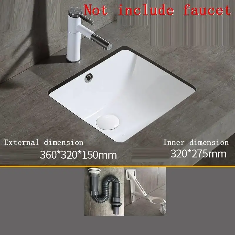 MODEL B Lavandino Bagno Banyo Da Appoggio Waschtisch Fregadero Salle De Bain Evier чаша Lavabo Cuba раковина для ванной комнаты - Цвет: MODEL B