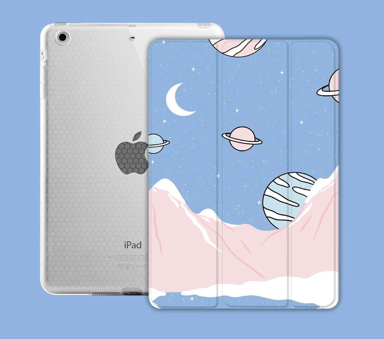 Планшеты Обложка для ipad Mini1 на возраст 2, 3, 4, 5, ipad air 2 3 pro 11 10,5 10,2 дюймов мультфильм чехол для ipad 18 9,7 с карандашница - Цвет: For ipad Air Air2