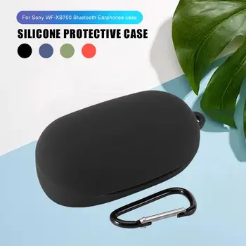 

Earphones Case Silicone Comfortable Anti-shock Headset Protective Cover Shell Bluetooth Earplugs Accessories For Sony WF-XB700
