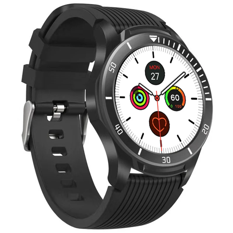 Смарт часы мужские водонепроницаемые с пульсометром и фитнес