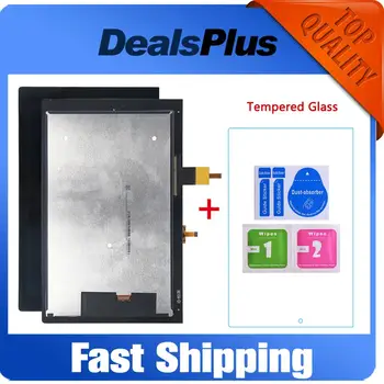 

Replacement New LCD Display + Touch Screen Digitizer Assembly For Lenovo YOGA Tab 3 YT3-X50F YT3-X50 YT3-X50M 10.1-inch Black