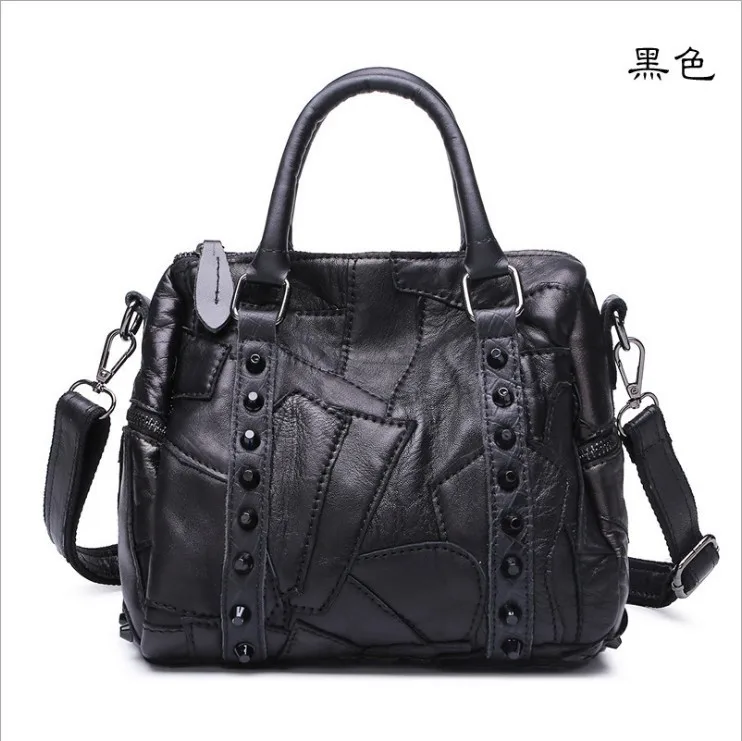 

2019 Woman Package Cowhide Package Hand Bill Lading Shoulder Satchel Package