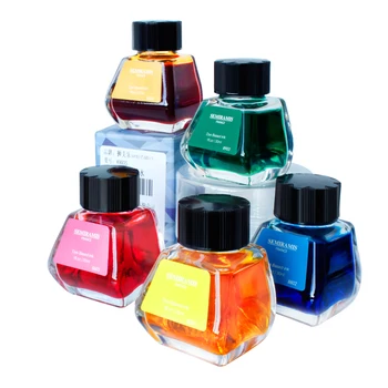 

24 Colors Semiramis imported pen coloured ink, Glitter Powder Color Ink, Calligraphy Writing Painting Ink 30ml
