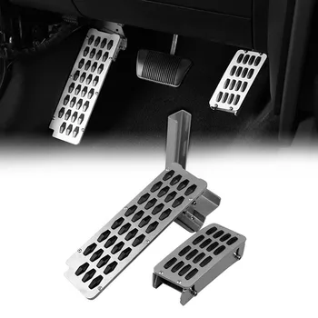 

1Pair Foot Rest Dead Pedal Foot Kick Panel & Heighten Gas Pedal Kit for 2007-2018 Jeep Wrangler JK & Unlimited