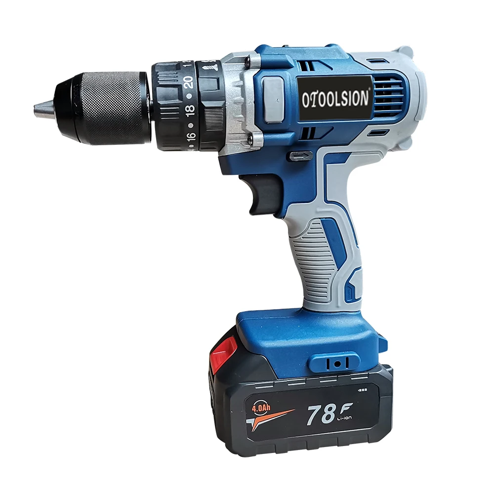 21V Cordless Drill Wireless Drill 20+3 Torque Electric Tools 2in1 Drill And Screwdriver With Batteries With Screwdriver Bag (9)