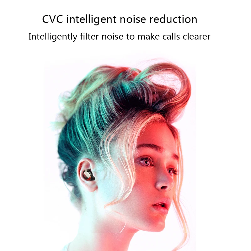 TWS Pro беспроводные наушники Bluetooth 5,0 TWS гарнитура HIFI мини наушники-вкладыши спортивные наушники для бега Поддержка iOS/Android телефонов HD звонки