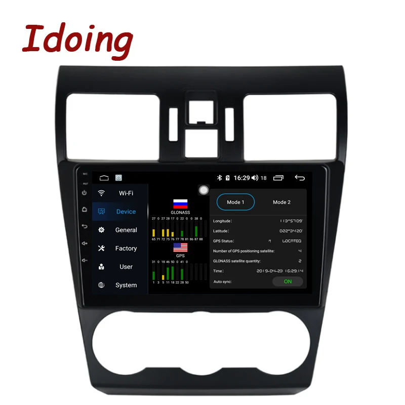 US $334.25 Idoing 9Car Android Radio Vedio Gps Multimedia Player Head Unit For