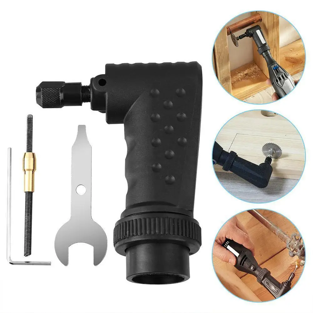 

Right Angle Converter Rotary Tool Adapter Attachment Accessories Power Tool Grinder For Electric I8N8