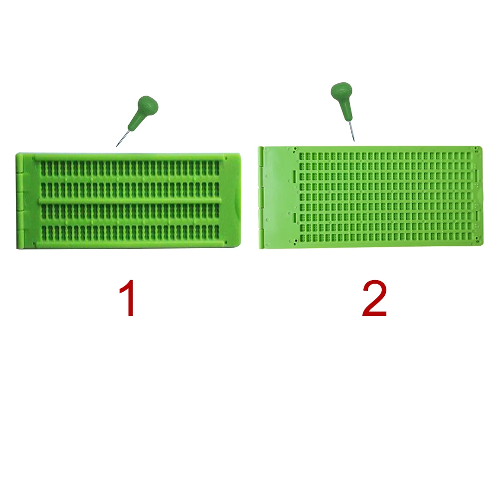 acessório prático com stylus braille escrita ardósia prática de plástico escola ferramenta verde visão cuidados portátil linhas células