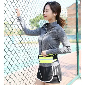

OUTAD Men Women Waist Bag Portable Key Money Phone Pouch Belt Fanny Packs for Women Travel Bag Unisex Waist Pack Bum Hip Bag