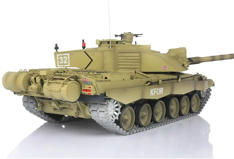 1:16 Великобритании "Challenger 2" RC главный боевой танк HengLong 1/16 весы Challenger II RTR дистанционное управление, бачок с металлическая пряжкой для Henglong3908