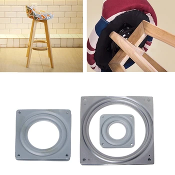 

Square Lazy Susan 360° Rotating Rolling Bearing Turntable 300 lbs Bearings Plate