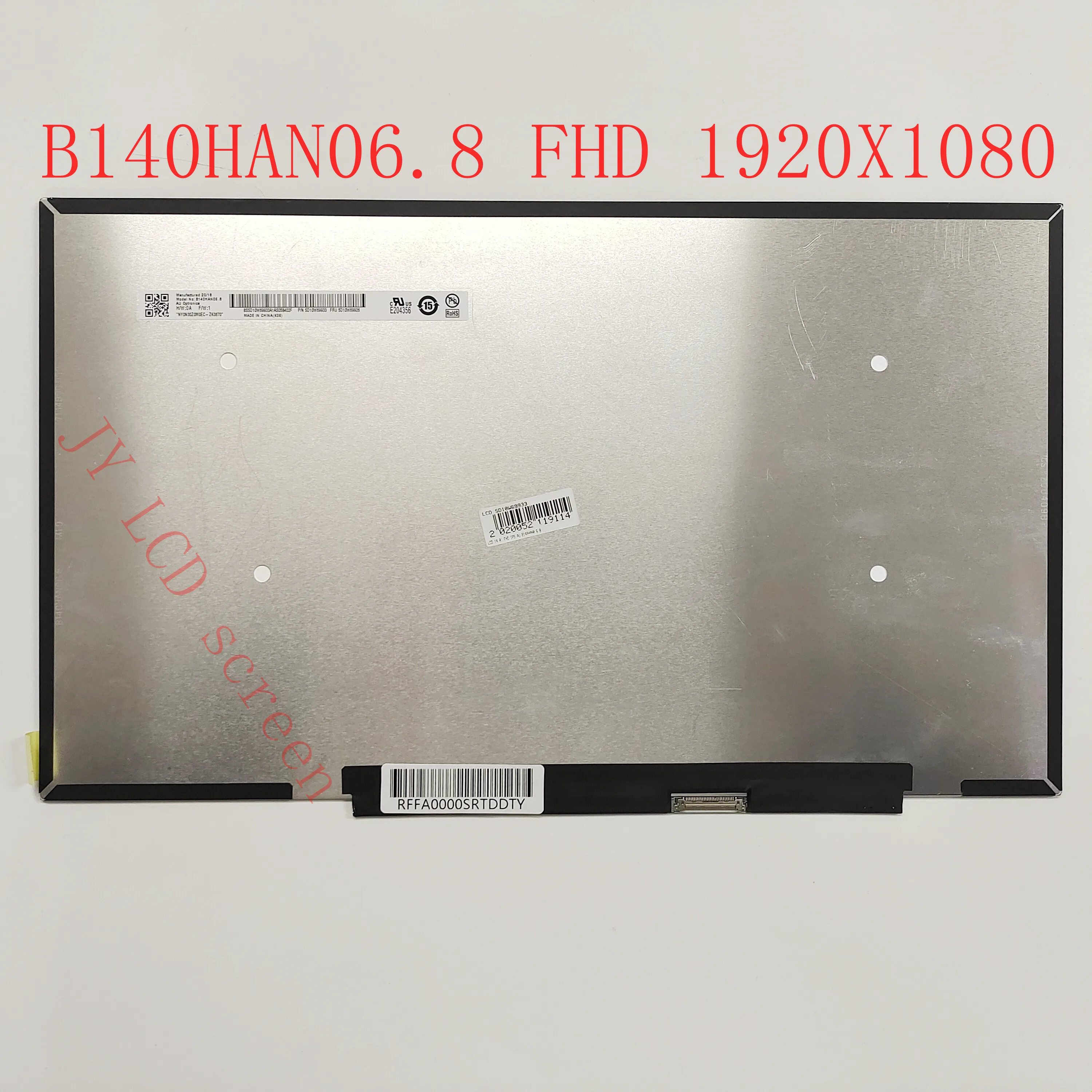 

Original 14" Laptop LCD FHD display screen B140HAN06.8 N140HCG-EQ1 1920X1080 30 pin Fully Tested