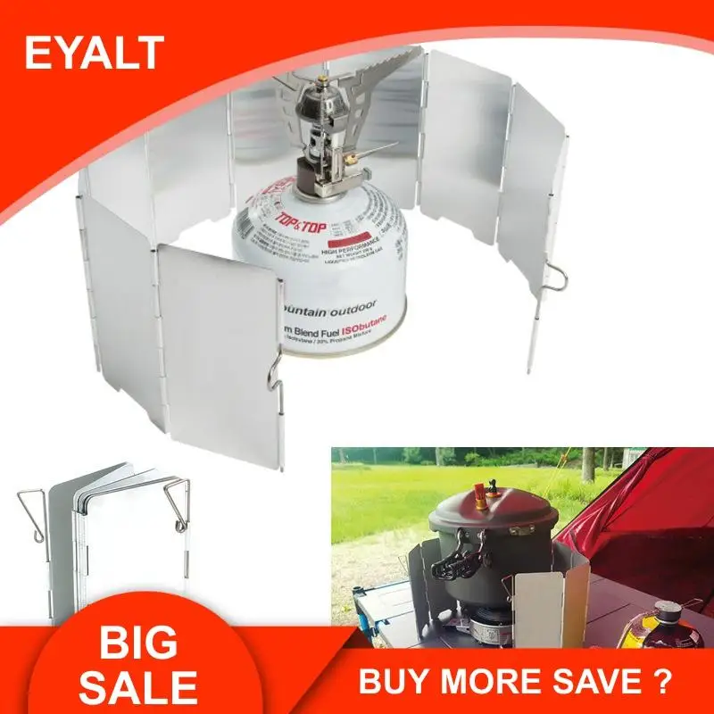 Напольная плита из алюминиевого сплава лобовое стекло Складная портативная 9 шт.