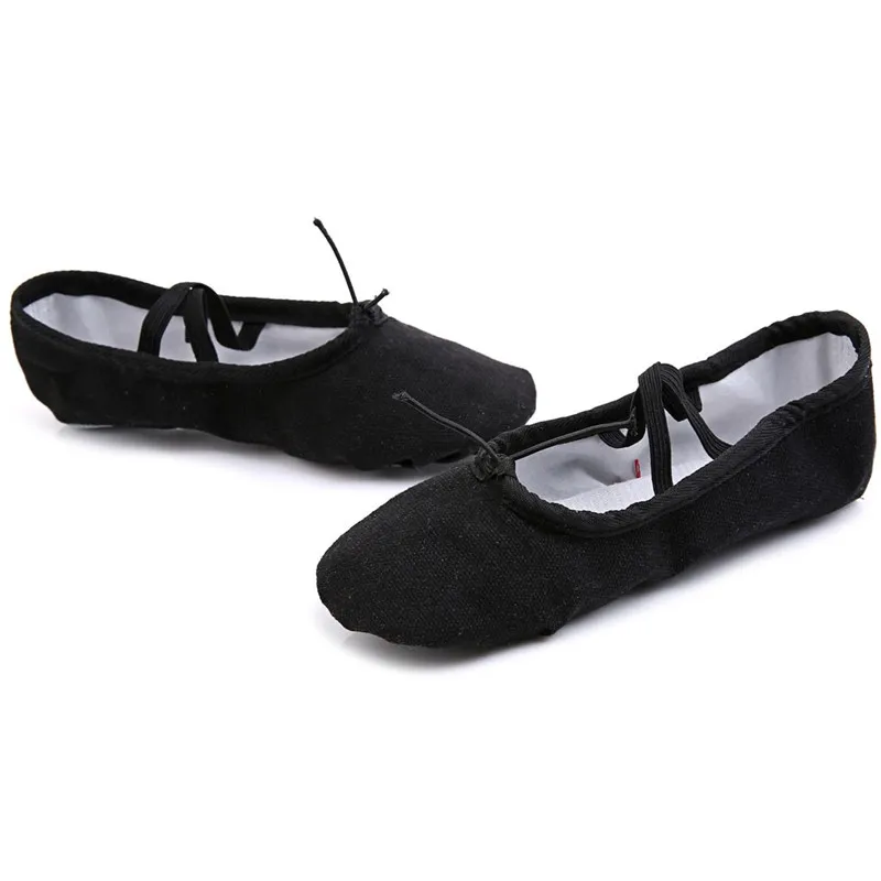 Women Dance Yoga Ballet Point Dance Shoes Fitness Gymnastics Soft Bottom Dance Shoes #2g29 (6)