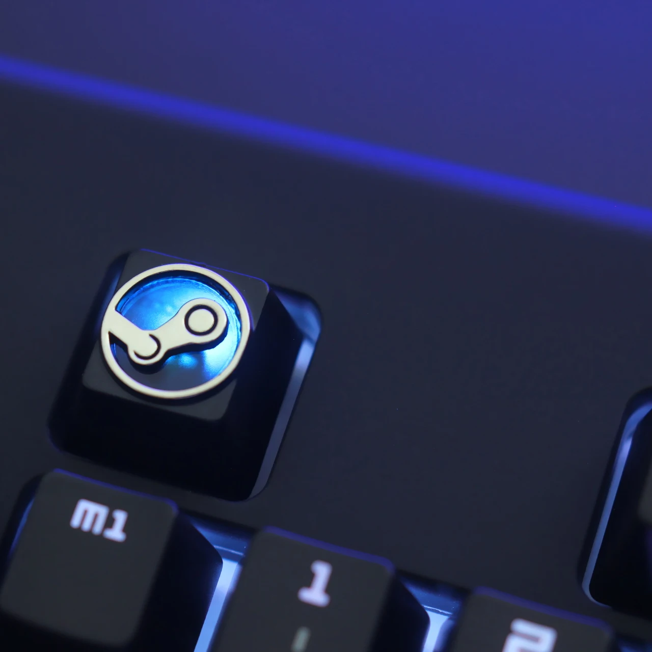 KeyStone Keycap 1 шт. Паровая тема из алюминиевого сплава металлические механические