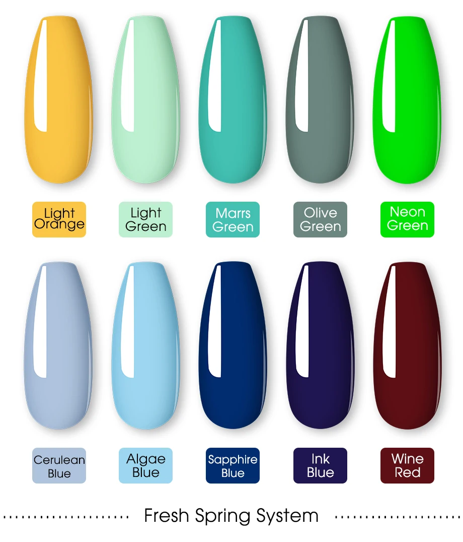 ROSALIND Gel Nail Polish Glitter Gel For Manicure Art Semi Permanent Hybrid Varnish Need UV LED Base Top Coat Nail Polish