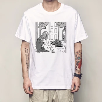 

2020summer New Harajuku Men Clothing T Shirt Harajuku Vintage Vogue Streetwear Funny T Shirt Print Casual Short O-neck Regular