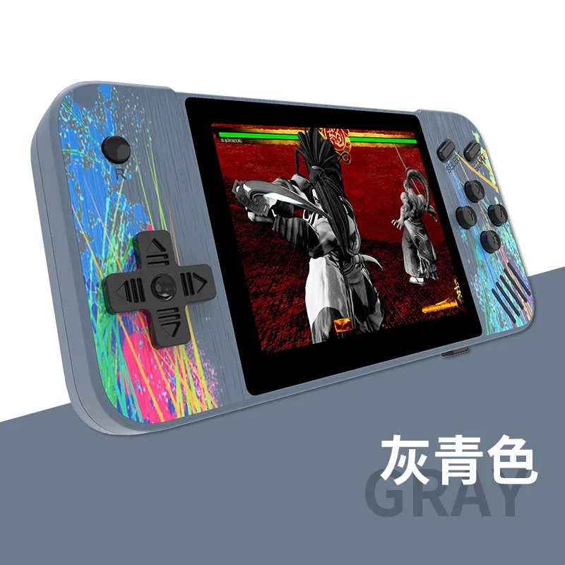 800 Retro Console Double Handheld Game Player Battery 3.0 Inch LCD Built-in 400 Video Games Gift for Kids Classic Videoconsolas 