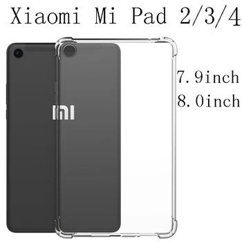 

Clear Transparent Silicon TPU Case For Xiaomi Mi Pad 2 3 7.9'' Ultra Thin Airbag Cover Tablet Funda For Xiaomi Mi Pad 4 8.0''