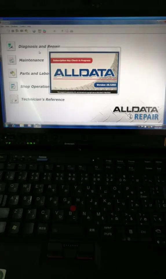 Toughbook CF52 4GB ноутбук 1,5 ТБ HDD WIN7 система 24в1 Авто Ремонт Alldata программное обеспечение V10.53+ Митчелл, по заказу 5 готов к использованию