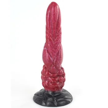 NNSX Knot Big Dildo Tumour Monster Night Penis Anal Plug Swirly Patterns Silicone With Suction CupSex Shop Dildofor WomenSexules 3