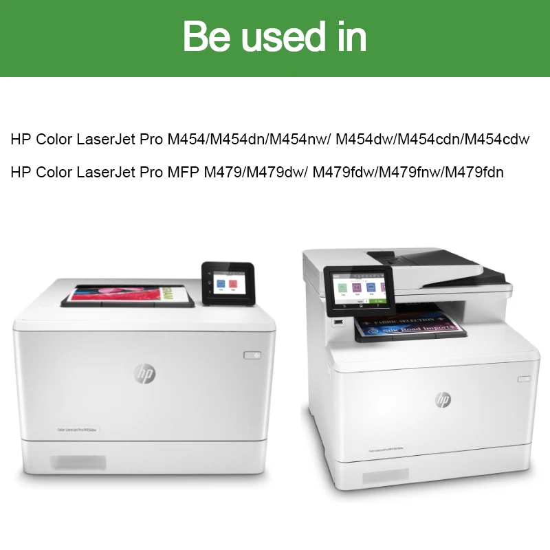 Cartucho de tóner para impresora HP 414A, 416A, W2020A, W2021A, W2022A,  W2023A, negro, cian, amarillo, Magenta, LaserJet M453, M454, M479, sin  Chip, paquete de 4 Uds.|Cartuchos de tóner| - AliExpress