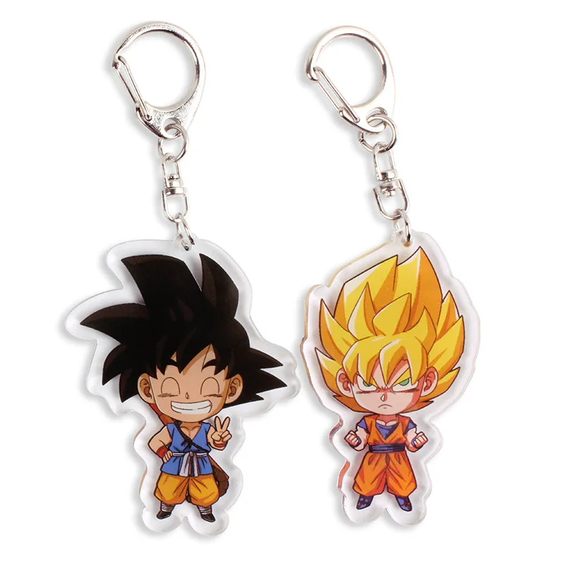 Японский Аниме Драконий жемчуг акриловая мультяшная фигурка Saiyan Goku