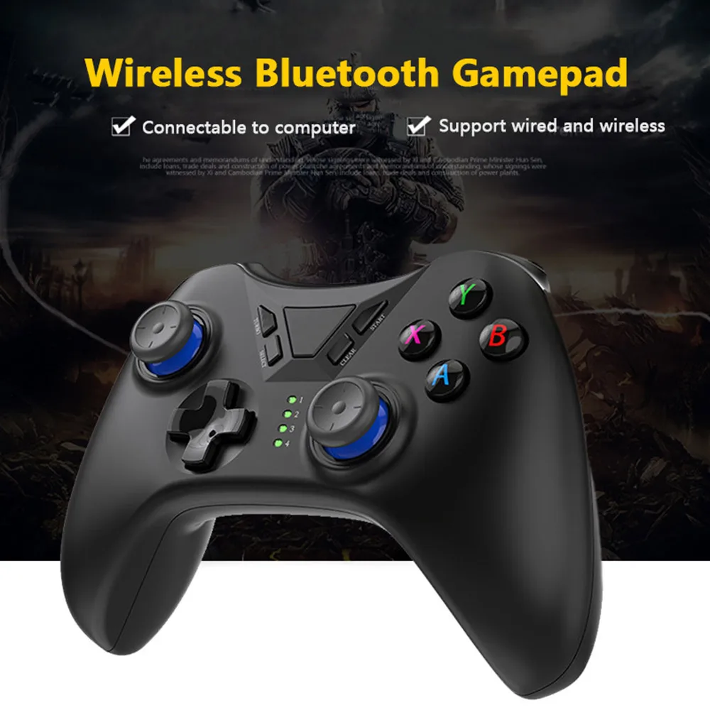Беспроводной Bluetooth 3,0 игровой коврик портативная мини игровая консоль двойной вибратор N-switch PS4 PS3 PC Android tv игровой контроллер геймпад