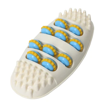 

Portable Oval Rolling Wheel Foot Massager Foot Care Stress Pain Relief Tools