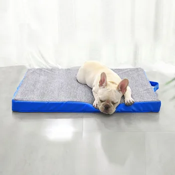 

Pet Beds Eco-friendly Pet Products Hand Wash Dog Beds for Spring Summer Sleeping Mat Cosiness Soft Pet Sofa Kennel Dog Supplies