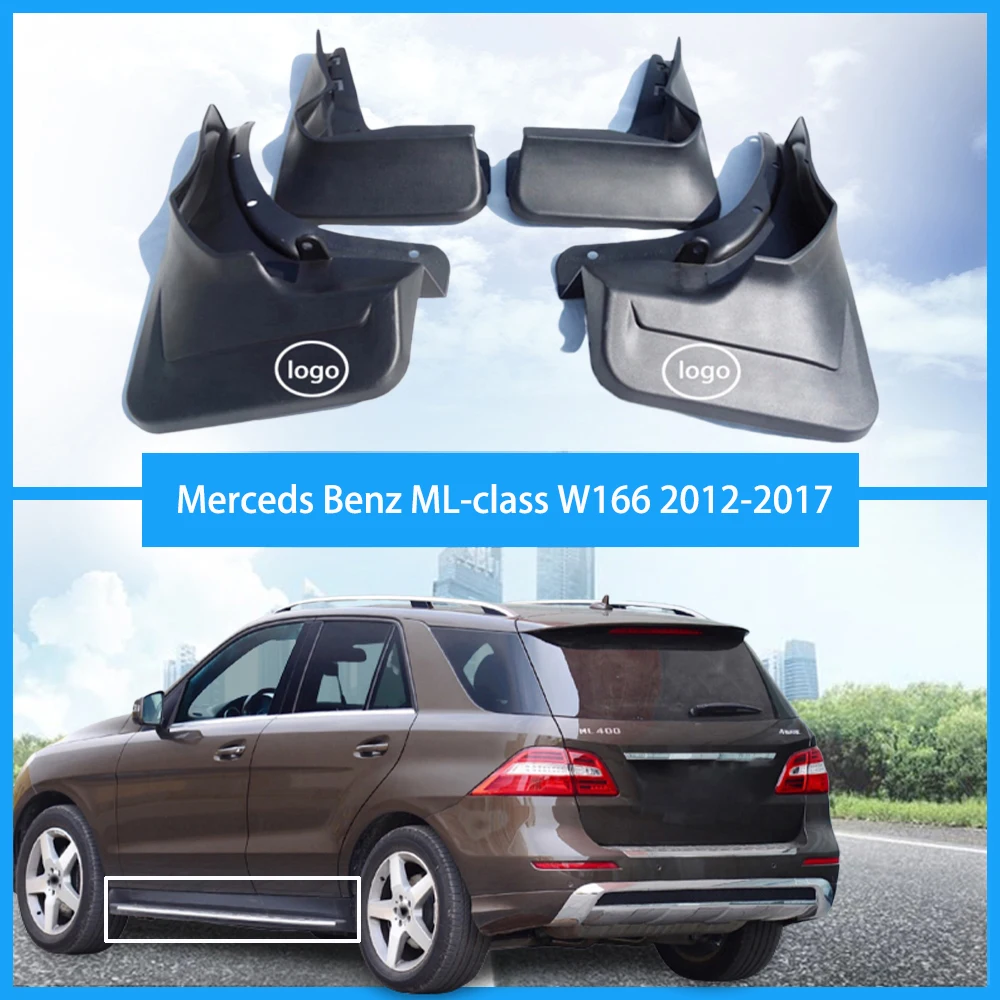 Для Benz ML class W164 W166 Брызговики benz ML350 ML400 брызговики крылья автомобильные