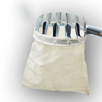 

Fruit Picker Metal Convenient Fabric Orchard Gardening Fruit Picking Tool Wheat Field Fruit Picking Tool For Family Orchid