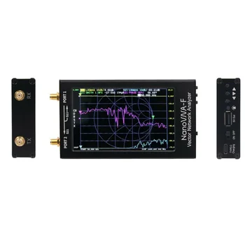 

Brand New And High Quality V3.1 NanoVNA-F Vector Network Analyzer 10K-1500MHz 4.3in IPS Button+RF Demo Kit