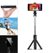 

XT09 Mobile Phone Selfie Stick Bluetooth Smartphone Tripod Phone Holde with Remote Control For Makeup Video Live Photography