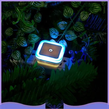 

EU/US Plug LED Night Light Lamp with Sensor Atmosphere Special Light Room Desktop Decorative Lights Night Lamps
