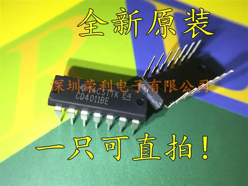 10 шт. Новинка CD4011BE IC DIP-14 Оригинал HCF4011BE 2 в наличии | Обустройство дома
