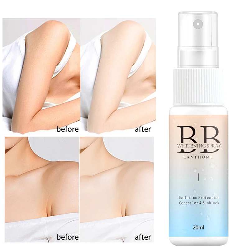 

20ml Whitening BB Cream Multi Function Lazy Spray Face Base Concealer Waterproof Spray Newest State Makeup Cream