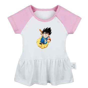 

Cartoon Dragon Ball Fighting Goku Gym Tank Gym DBZ Dragon Ball Z Design Newborn Baby Girls Dresses Toddler Infant Cotton Clothes