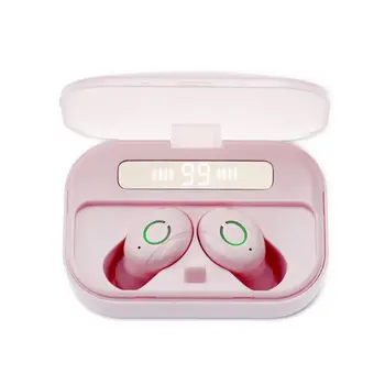

1Pair New T11 TWS Wireless Bluetooth 5.0 Headset Earbuds LED Digital Display Q81F