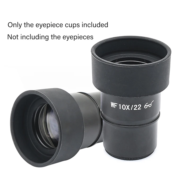 Eye Protector Cups Foldable Rubber for 34-38 mm Microscope Eyepiece Telescope