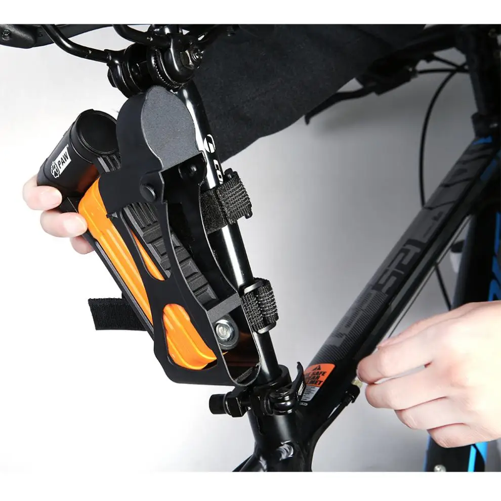 Folding Bicycle Lock Safe Metal Anti-Theft Outdoor MTB Bike Lock Security Reinforced Foldable Cable Lock Bicycle Accessories