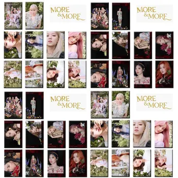 

10Pcs/Set KPOP Twice New Album More and More Bus Card Stickers LOMO Card Stickers Fans Collection