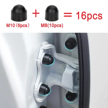 

M8 M10 Bolt Nut Dome Protection Caps Cover auto fit for Volkswagen Scirocco CC GOLF 7 Golf 6 MK6 Polo Tiguan VW GTI Hex Screws